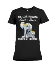 The love between Aunt and Niece knows no distance Premium Fit Ladies Tee thumbnail