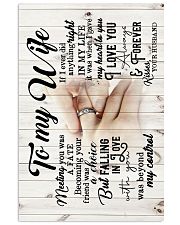 To Wife - Hands - Meeting You Was A Fate - Poster 16x24 Poster front