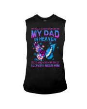 To My Angel Dad - Butterfly - T-Shirt Sleeveless Tee tile