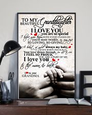 GRANDMA TO GRANDDAUGHTER 16x24 Poster lifestyle-poster-2