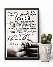 GRANDMA TO GRANDDAUGHTER 16x24 Poster lifestyle-poster-8