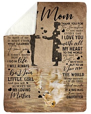 To My Mom - Fleece Blanket Sherpa Fleece Blanket tile