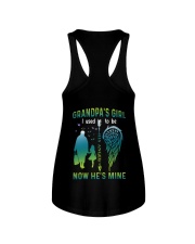 Grandma's girl- I used to be his angel now he's mine Ladies Flowy Tank tile