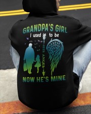 Grandma's girl- I used to be his angel now he's mine Hooded Sweatshirt apparel-hooded-sweatshirt-lifestyle-back-95