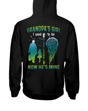 Grandma's girl- I used to be his angel now he's mine Hooded Sweatshirt back