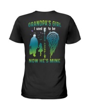 Grandma's girl- I used to be his angel now he's mine Ladies T-Shirt tile