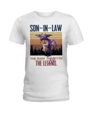 SON-IN-LAW - DRAGON - THE MAN THE LEGEND Ladies T-Shirt tile