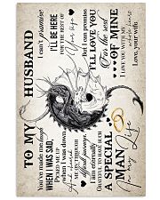 TO MY HUSBAND - DRAGON - I LOVE YOU 16x24 Poster front