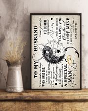 TO MY HUSBAND - DRAGON - I LOVE YOU 16x24 Poster lifestyle-poster-3
