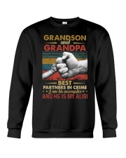 GRANDPA AND GRANDCHILDREN - TSHIRT Crewneck Sweatshirt thumbnail