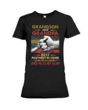 GRANDPA AND GRANDCHILDREN - TSHIRT Premium Fit Ladies Tee thumbnail