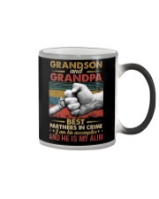 GRANDPA AND GRANDCHILDREN - TSHIRT Color Changing Mug thumbnail