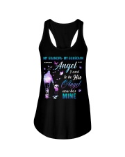 My grandpa- I used to be his angel now he's mine Ladies Flowy Tank tile