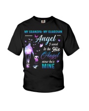 My grandpa- I used to be his angel now he's mine Youth T-Shirt tile