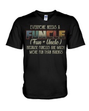 Everyone Needs a Funcle V-Neck T-Shirt thumbnail