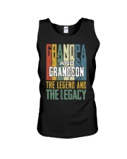 Grandpa To Grandson - The Legend And The Legacy Unisex Tank tile
