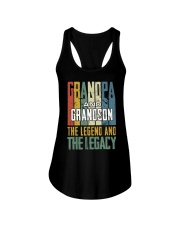 Grandpa To Grandson - The Legend And The Legacy Ladies Flowy Tank tile
