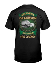 GRANDPA AND GRANSON - VINTAGE - THE LEGEND AND THE Classic T-Shirt back