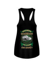 GRANDPA AND GRANSON - VINTAGE - THE LEGEND AND THE Ladies Flowy Tank thumbnail