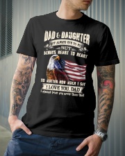 dad and daughter Classic T-Shirt lifestyle-mens-crewneck-front-6