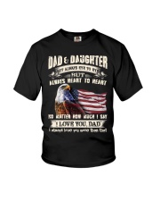 dad and daughter Youth T-Shirt tile