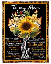 To My Mom - Tree - Fleece Blanket Fleece Blanket tile