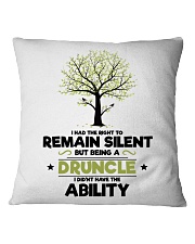 I had the right to remain silent Square Pillowcase thumbnail