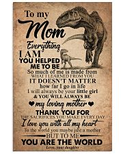 DAUGHTER TO MOM 16x24 Poster front