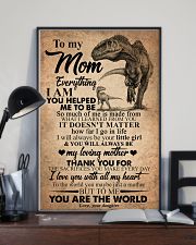 DAUGHTER TO MOM 16x24 Poster lifestyle-poster-2