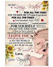 DAUGHTER TO MOM 16x24 Poster front