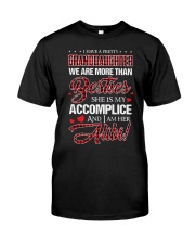 BESTIES - ACCOMPLICE - ALIBI Classic T-Shirt front