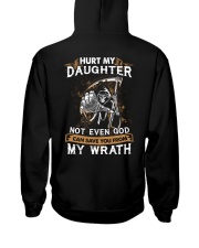 DAD AND DAUGHTER - WRATH - HURT MY DAUGHTER Hooded Sweatshirt thumbnail