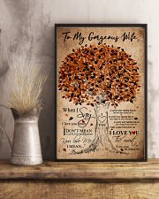 TO MY GORGEOUS WIFE 16x24 Poster lifestyle-poster-3