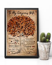 TO MY GORGEOUS WIFE 16x24 Poster lifestyle-poster-8