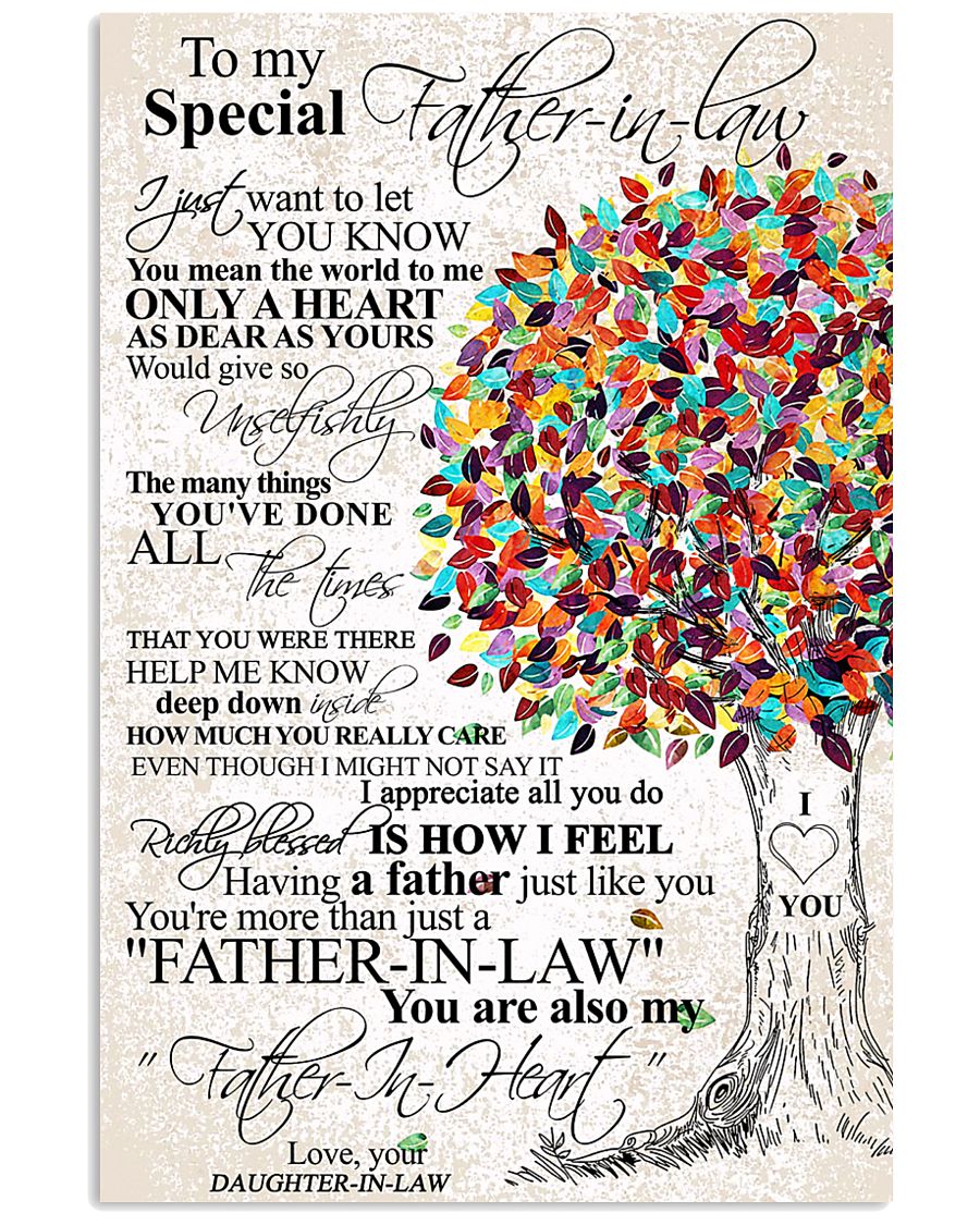 DAUGHTER TO FATHER-IN-LAW 16x24 Poster