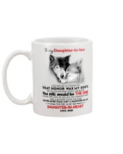 MOM TO DAUGHTER IN LAW Mug back
