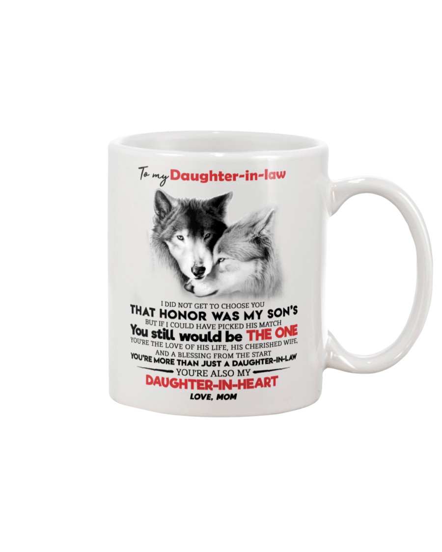 MOM TO DAUGHTER IN LAW Mug