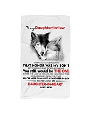 MOM TO DAUGHTER IN LAW Hand Towel thumbnail