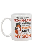 TO MY SON-IN-LAW - FOX - LOVE MADE YOU MY SON Mug back