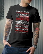 Thinking I'm just a spoiled child Classic T-Shirt lifestyle-mens-crewneck-front-6