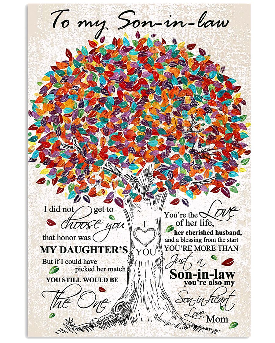 MOM TO SON-IN-LAW 16x24 Poster