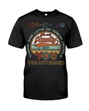 Son-in-law - Vintage - You Volunteered - T-Shirt Classic T-Shirt front