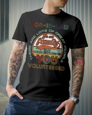 Son-in-law - Vintage - You Volunteered - T-Shirt Classic T-Shirt lifestyle-mens-crewneck-front-6
