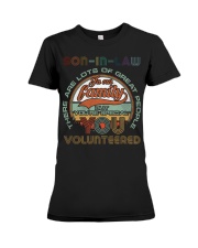 Son-in-law - Vintage - You Volunteered - T-Shirt Premium Fit Ladies Tee tile