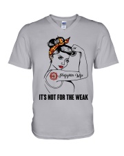 It's not for the weak V-Neck T-Shirt thumbnail