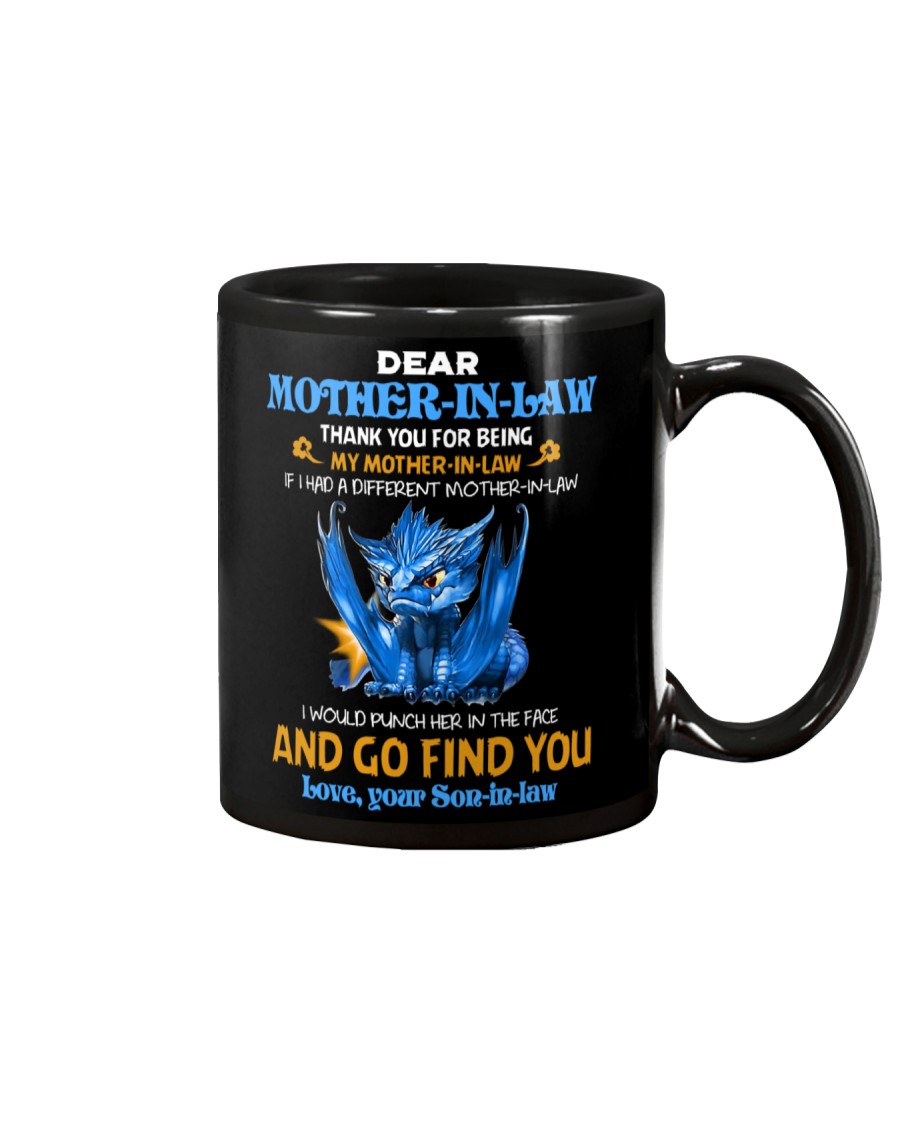 TO MY MOTHER-IN-LAW - DRAGON - THANK YOU Mug