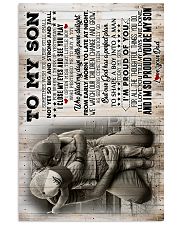 To My Son - I Sometimes Wish You Were Still Small 16x24 Poster front