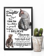 TO MY DAUGHTER - CAT - NEVER FORGET THAT 16x24 Poster lifestyle-poster-8