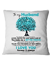 TO MY HUSBAND Square Pillowcase thumbnail
