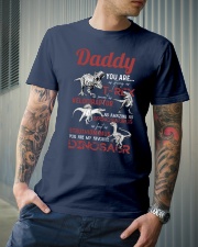 T-SHIRT - DARK BLUE - FAVORITE DINOSAUR Classic T-Shirt lifestyle-mens-crewneck-front-6